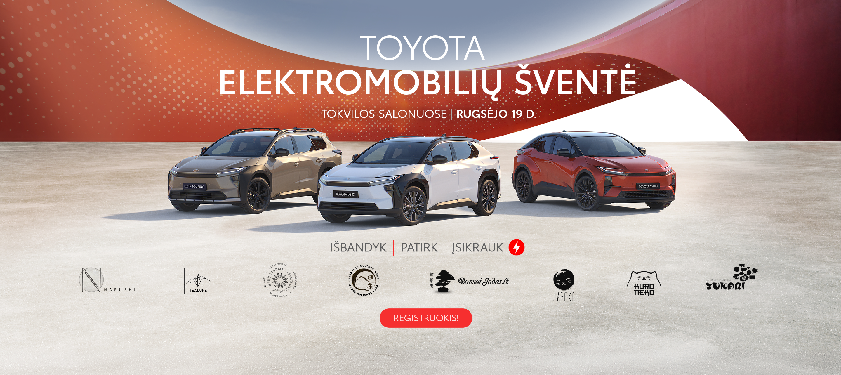 Toyota elektromobilių savaitė